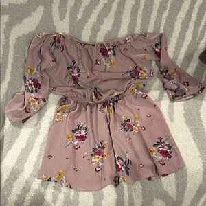 Windsor Floral Off-Shoulder Dress